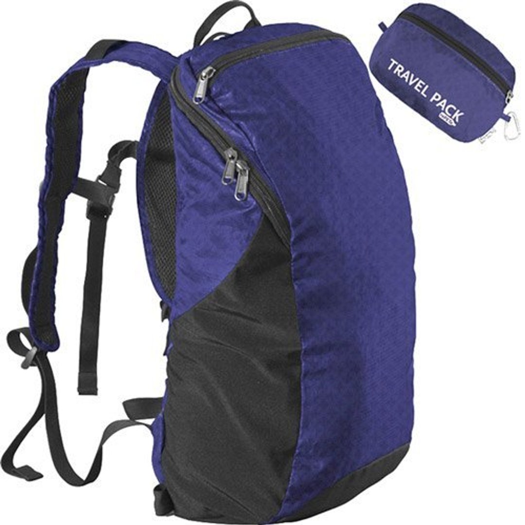 美国 ChicoBag Travel Pack 后背包-宝石蓝 - 侧背包/斜挎包 - 其他材质 蓝色