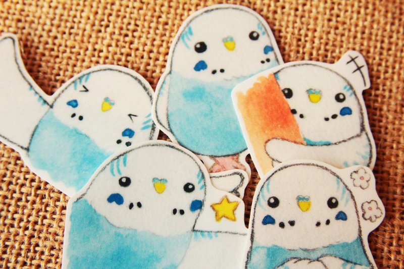 蓝虎皮 贴纸组 - 贴纸 - 防水材质 