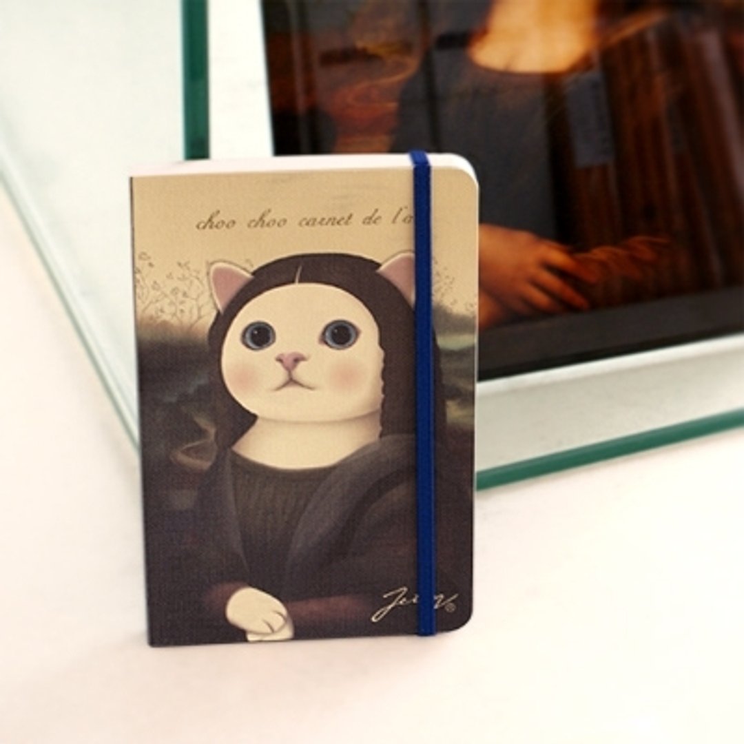 Jetoy,Choo Choo甜蜜猫 Art 手边记录本_mona Lisa(T) (J1302804) - 笔记本/手帐 - 纸 多色