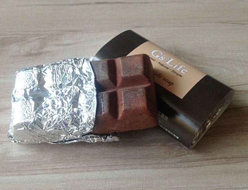 旅行巧克力皂─可可 - 香薰/精油/线香 - 植物．花 咖啡色