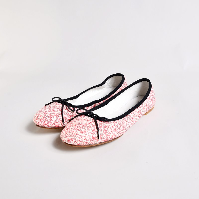 微瑕特惠 娃娃鞋kate玛格丽特红 布底有不明显斑点 轻微瑕疵 - 芭蕾鞋/娃娃鞋 - 其他材质 红色