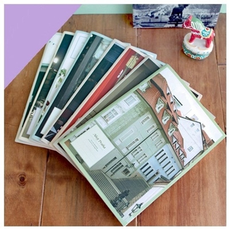 Dessin x Indigo-城市写真笔记本组(4入)-B,IDG75222 - 笔记本/手帐 - 纸 多色