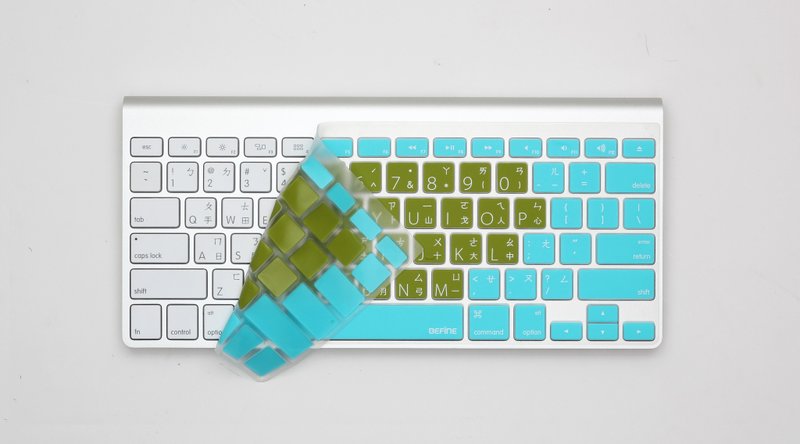 BEFINE  Apple Wireless Keyboard 中文键盘膜-抹茶8809402590438 - 平板/电脑保护壳 - 其他材质 