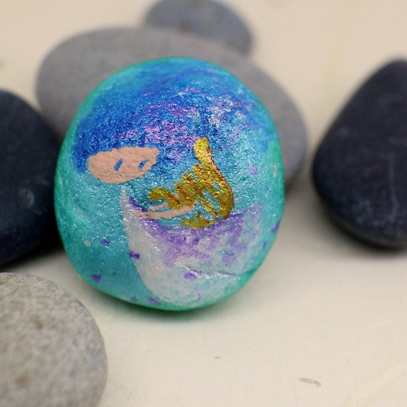 富察令儿·彩绘石头 - 摆饰 - 宝石 蓝色