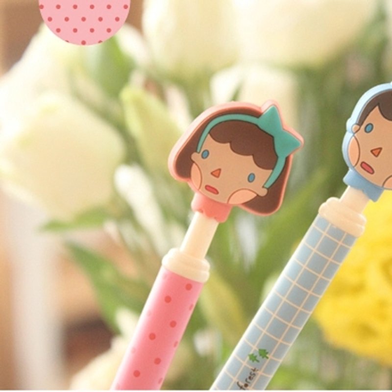 Dessin x Romane-春漾0.5黑色原子笔-Lucy,RMN05440 - 其他 - 塑料 粉红色