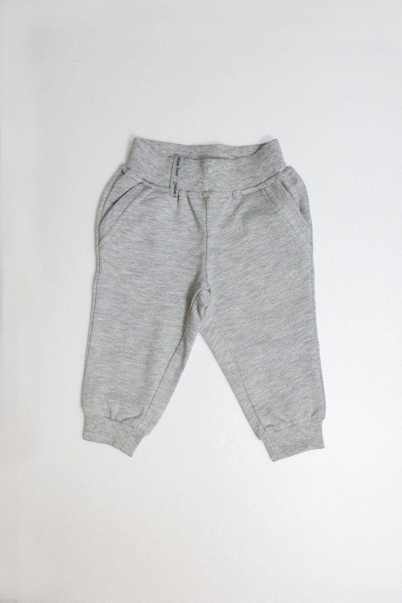 灰色长棉裤 - 其他 - 棉．麻 灰色