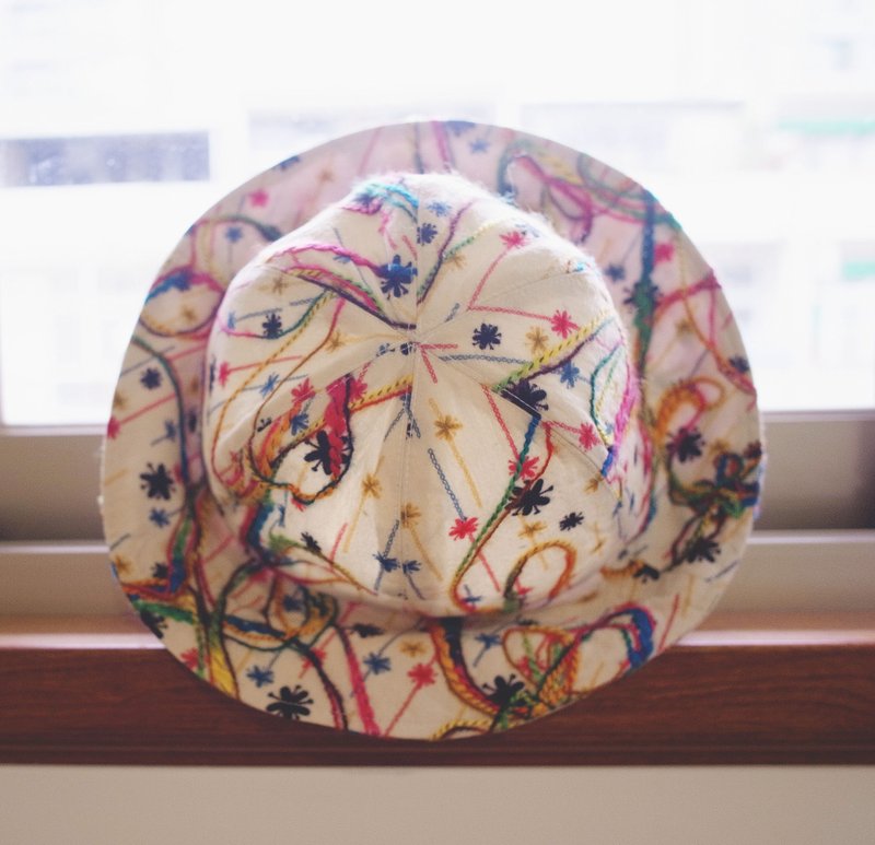 A MERRY HEART♥彩色毛线派对 - 帽子 - 其他材质 白色