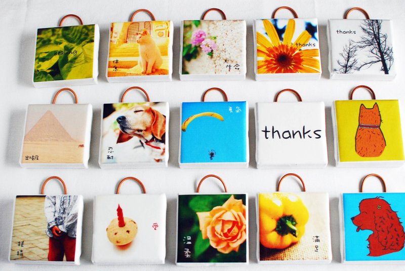 定制图片。原木框。护照套 - 其他 - 木头 多色