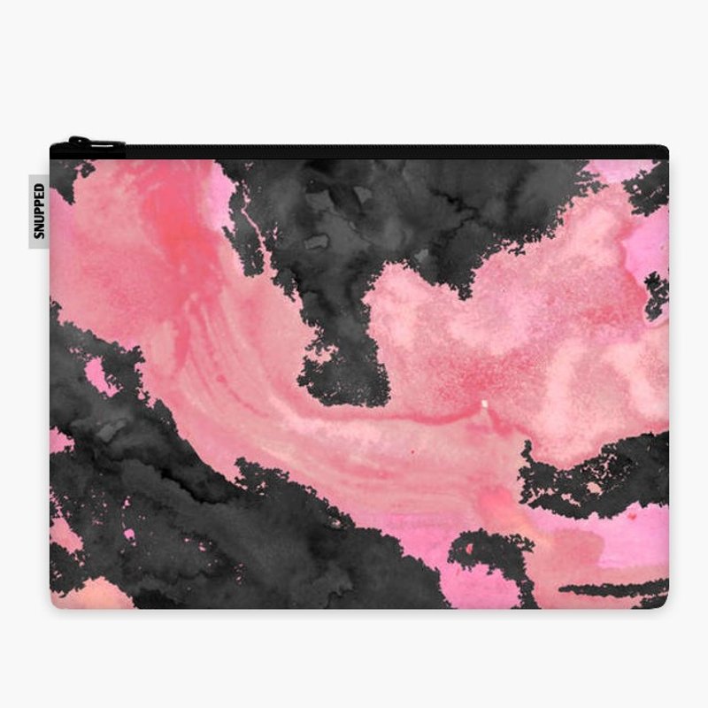 SpaceSuit 文件手拿包 - Blush and Black - 手拿包 - 防水材质 