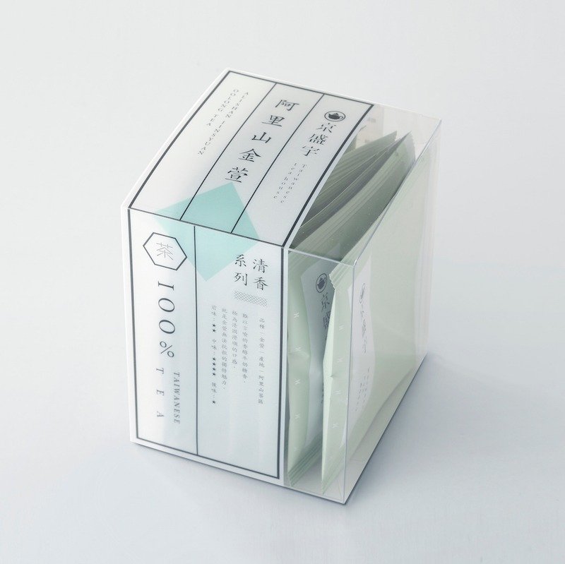 京盛宇【茶包】阿里山金萱-盒装原叶茶包8入-五星饭店客房指定茶 - 茶 - 新鲜食材 蓝色