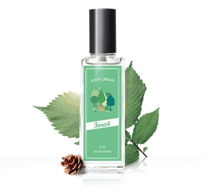 【Forest 森林】ScentLibrary自然系列淡香水15ml - 其他 - 其他材质 绿色