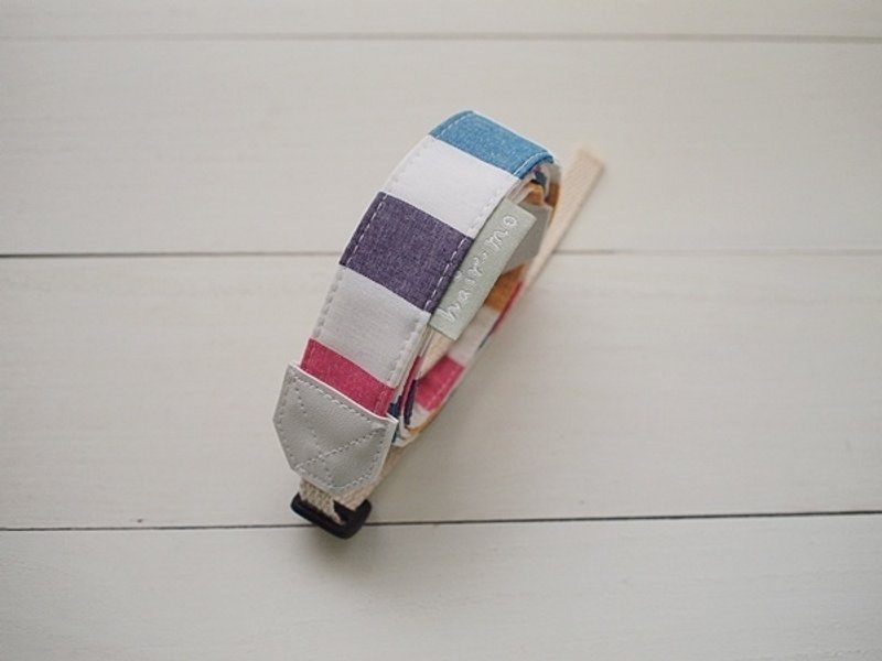 hairmo。彩色方块双背相机带+皮片组(夏日版) - 证件套/卡套 - 其他材质 白色