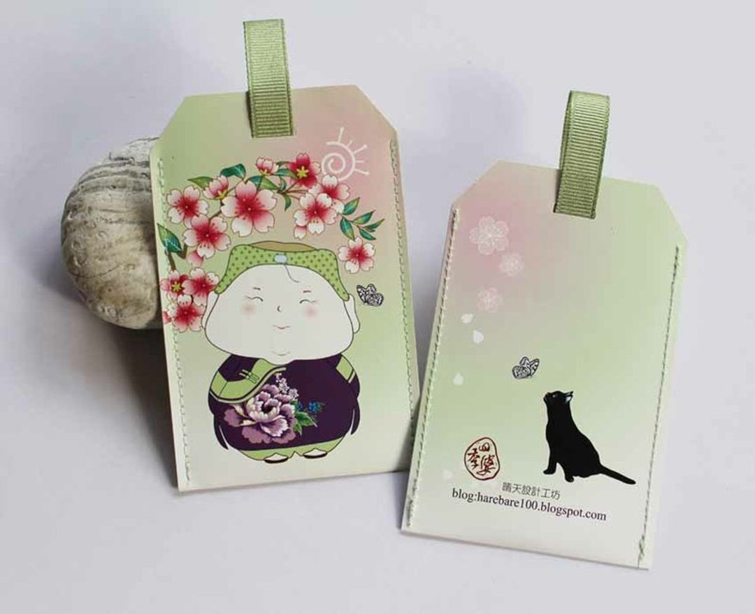 储值卡套:四季婆系列-樱花 - 证件套/卡套 - 其他材质 紫色