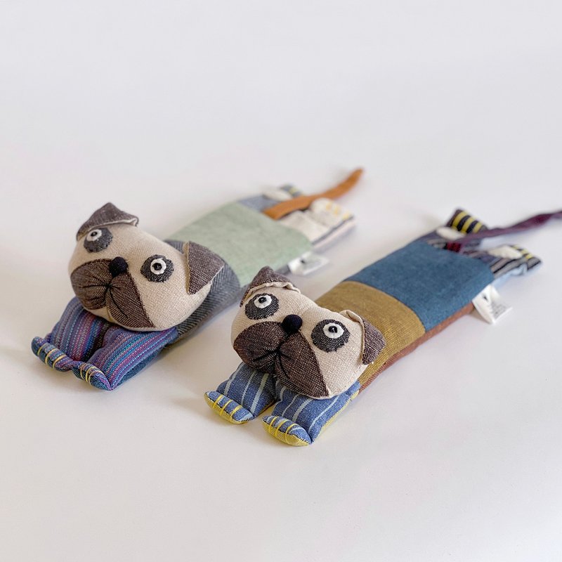 小狗巴哥热敷枕 / 眼枕 / 手靠垫 _ 公平贸易 - 玩偶/公仔 - 棉．麻 多色