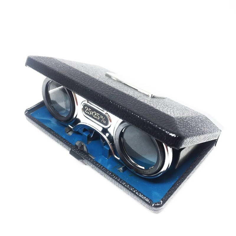 1960 design 古董折叠望远镜 Japan folding opera glass - 其他 - 其他材质 黑色