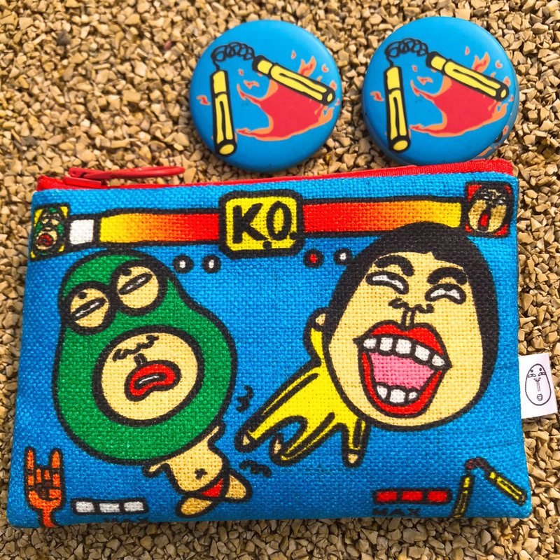 任天堂 / 面纸包 零钱包 - 零钱包 - 其他材质 蓝色