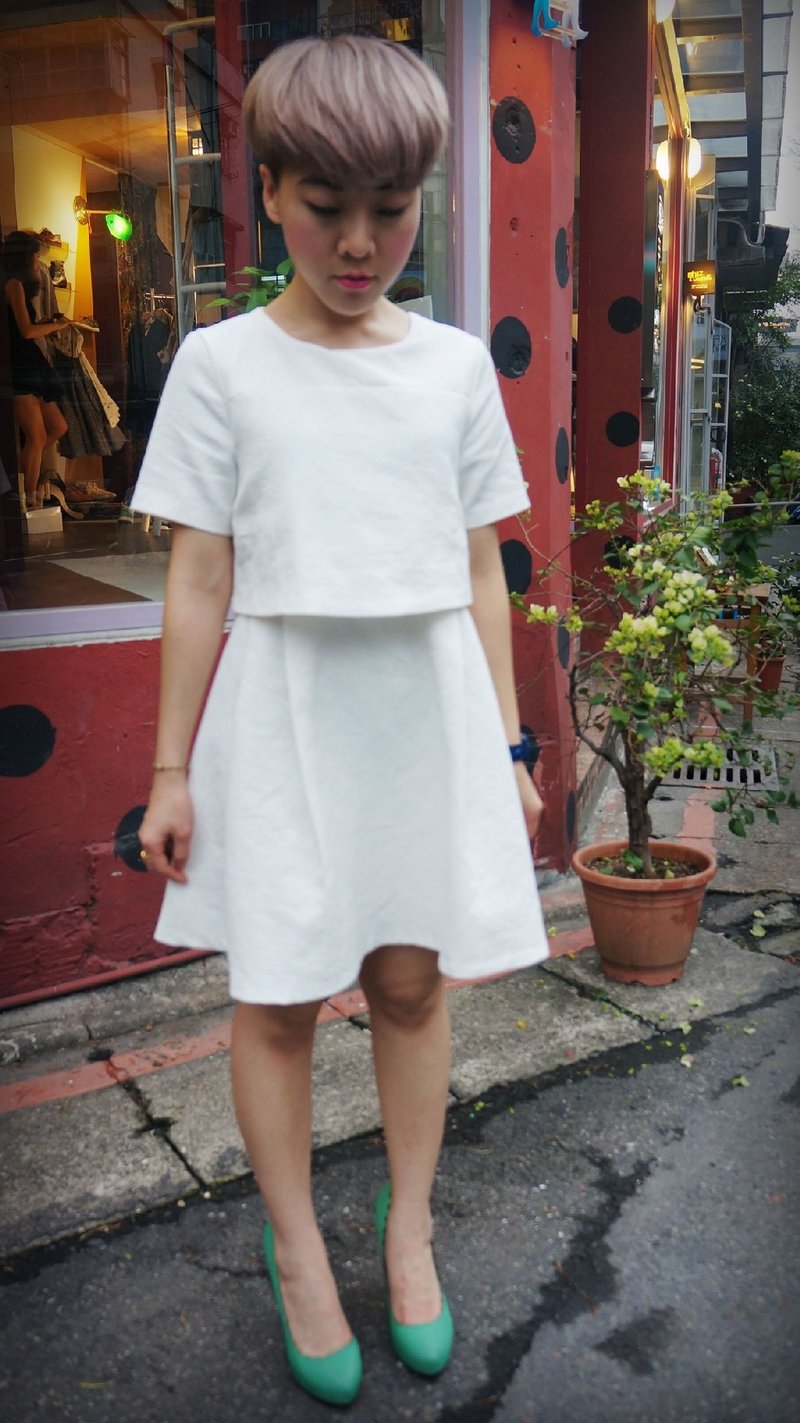 多愁善感跳恰恰 前进两步退一步 花苞脚踝细跟高鞋 绿 - 女款休闲鞋 - 真皮 绿色