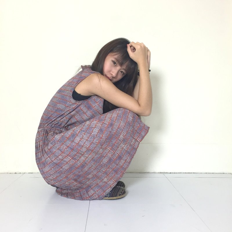 古着洋装 | BD806 | 细胞壁 | 印花 | 雪纺 - 洋装/连衣裙 - 其他材质 多色