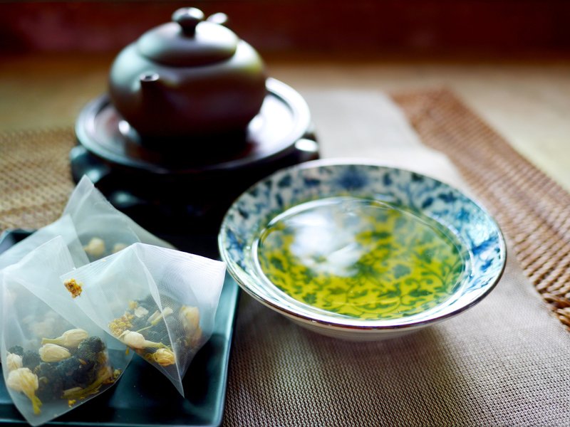 桂花金萱礼盒 - 茶 - 其他材质 绿色