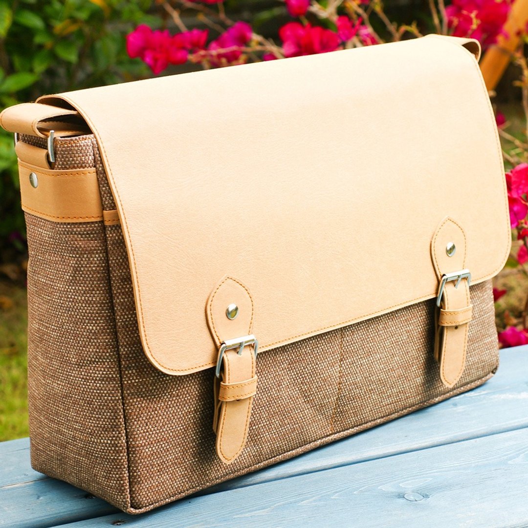 邮差包Messenger Bag│天然防泼水│纸纤 - 侧背包/斜挎包 - 纸 