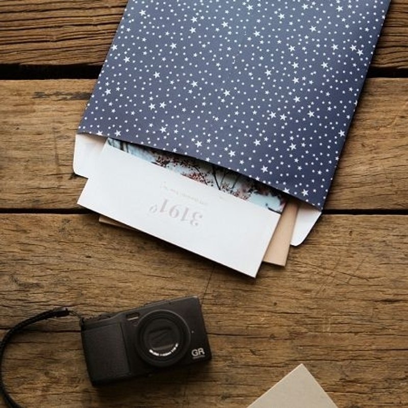 包装纸袋信封袋L(5入)-02星空,E2D83341 - 信封/信纸 - 纸 多色