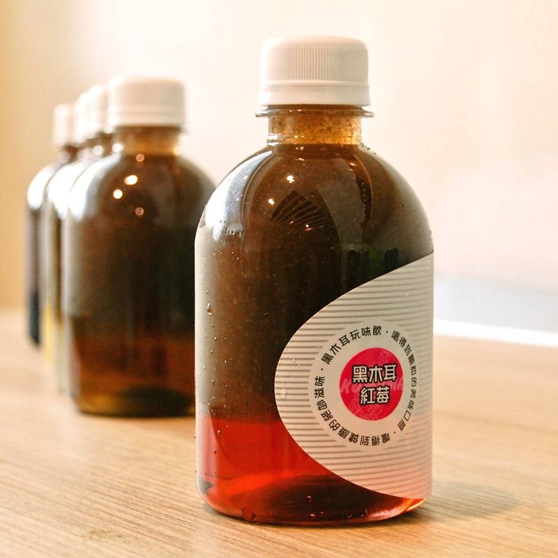 黑木耳红莓│黑木耳露+蔓越莓汁 - 果汁/蔬果汁 - 新鲜食材 红色