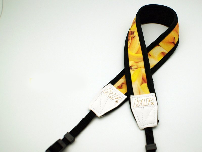 BLR 手工 减压 相机背带 新鲜水果系列 香蕉 - 证件套/卡套 - 其他材质 黄色