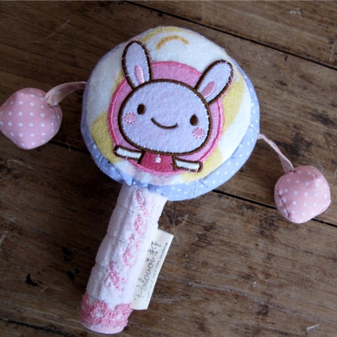 【纯手作】宝宝手摇铃鼓/手摇铃/弥月礼盒/布制玩具 - 玩具/玩偶 - 其他材质 多色