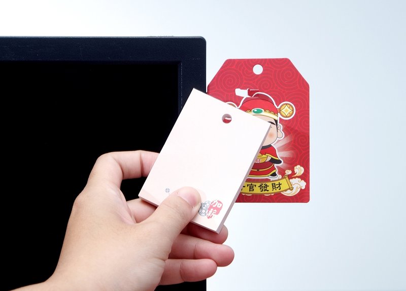 挂心便条纸 - 财神 - 便条纸/标签贴 - 其他材质 多色