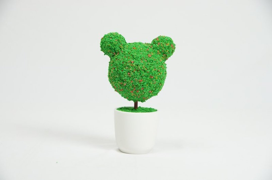 [BONSAI MAN] 小熊小姐 手工创意小树 - 植栽/盆栽 - 其他材质 
