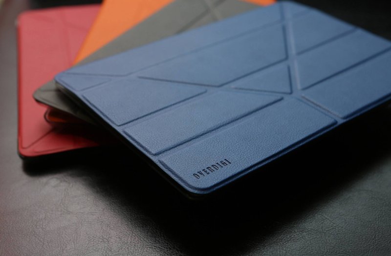 OVERDIGI Fiber iPadair2 多功能保护套 - 其他 - 真皮 灰色