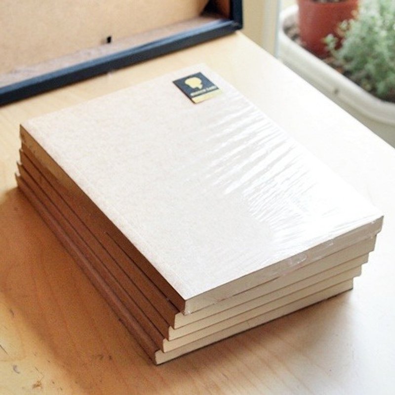 牛皮纸笔记本-空白内页 15X21厘米 - 笔记本/手帐 - 纸 咖啡色