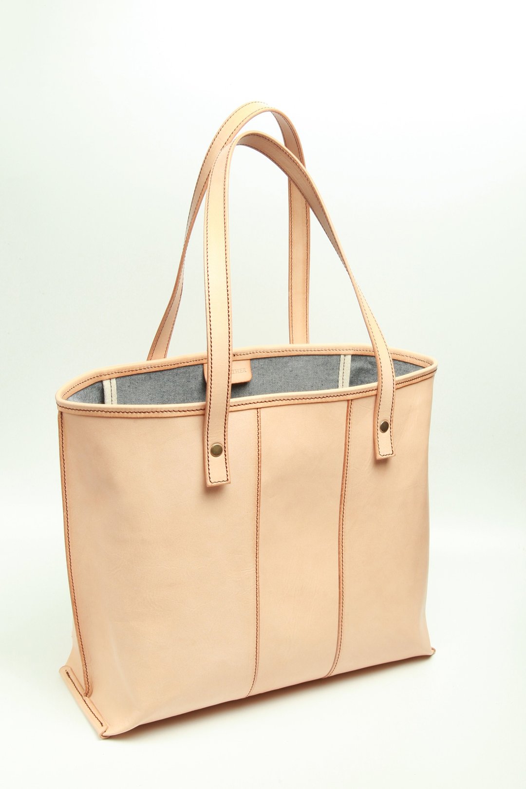 【B.E.I.S】植鞣皮托特包 ToteBag - 侧背包/斜挎包 - 真皮 多色