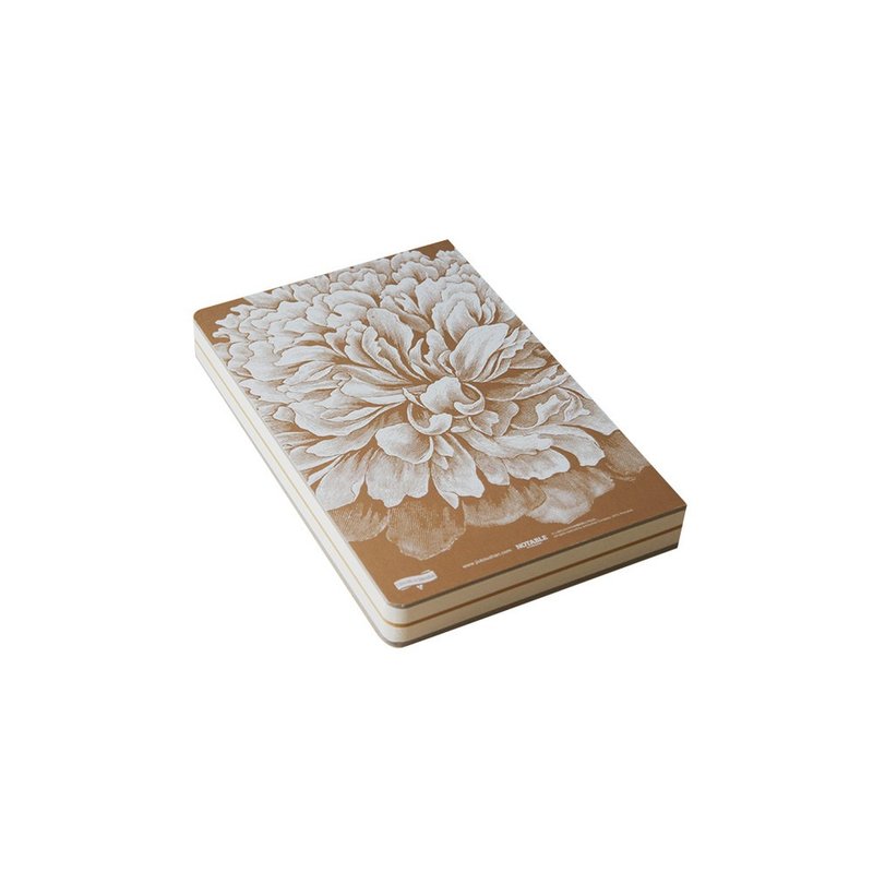 九口山金典系列256page印金笔记本-牡丹（2013版） - 笔记本/手帐 - 纸 金色