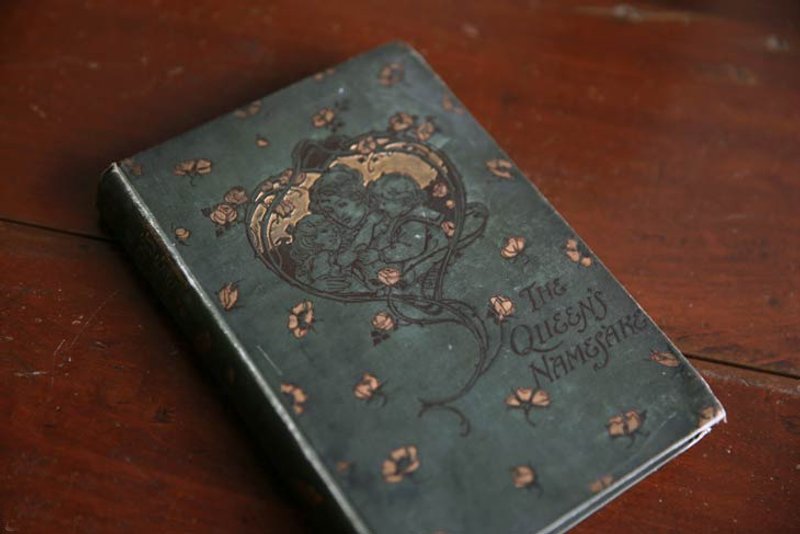 古道具 旧物语 No.29 英国古董书 - 其他 - 纸 绿色