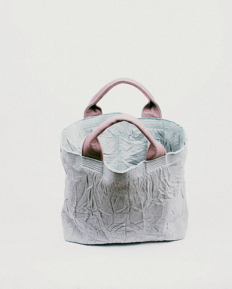 不修边。帆布。袋 - 手提包/手提袋 - 其他材质 绿色