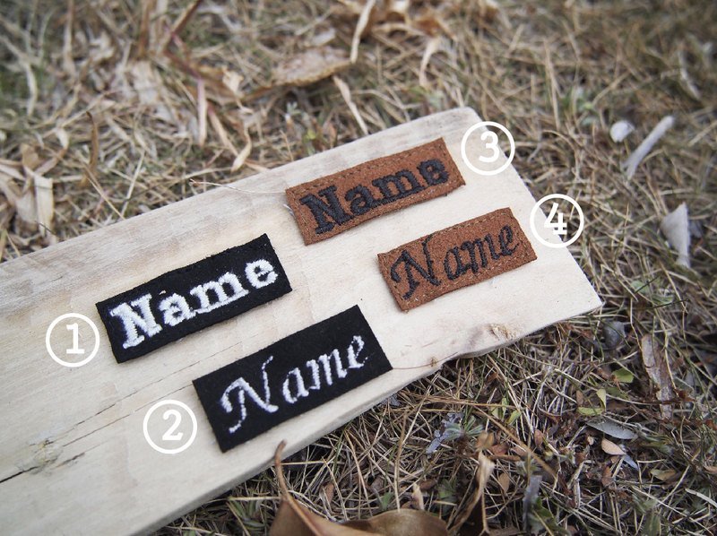 Paralife 刺绣你的名字 - 其他 - 其他材质 多色