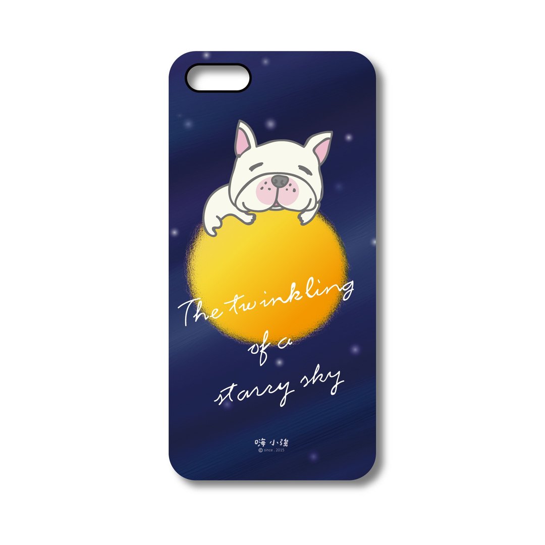 月亮代表我的心 |  (i5/i5s/SE) 手机壳 - 手机壳/手机套 - 塑料 蓝色