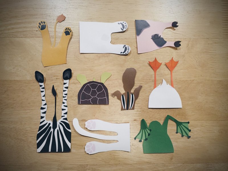 Tequila原创设计躲猫猫防水贴纸-调皮组合贴纸(9入) - 贴纸 - 防水材质 多色