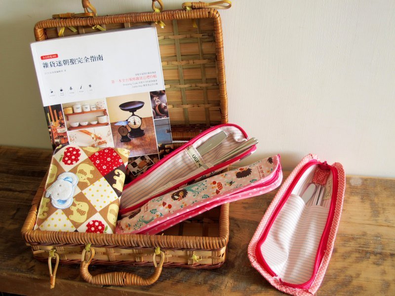 【纯手作】漂漂爱地球环保餐具组/基本款 - 厨房用具 - 其他材质 多色