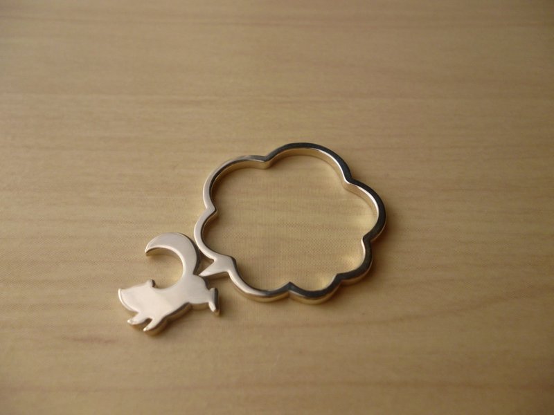 Fart Ring - 戒指 - 其他金属 银色