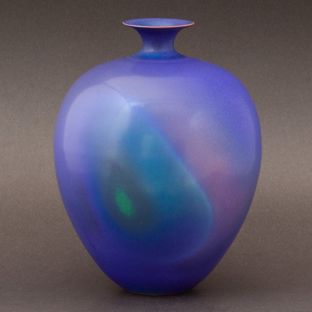 【辛可窯】極光無限 花瓶 高24.5cm 劉峰雄 作 - 摆饰 - 其他材质 多色