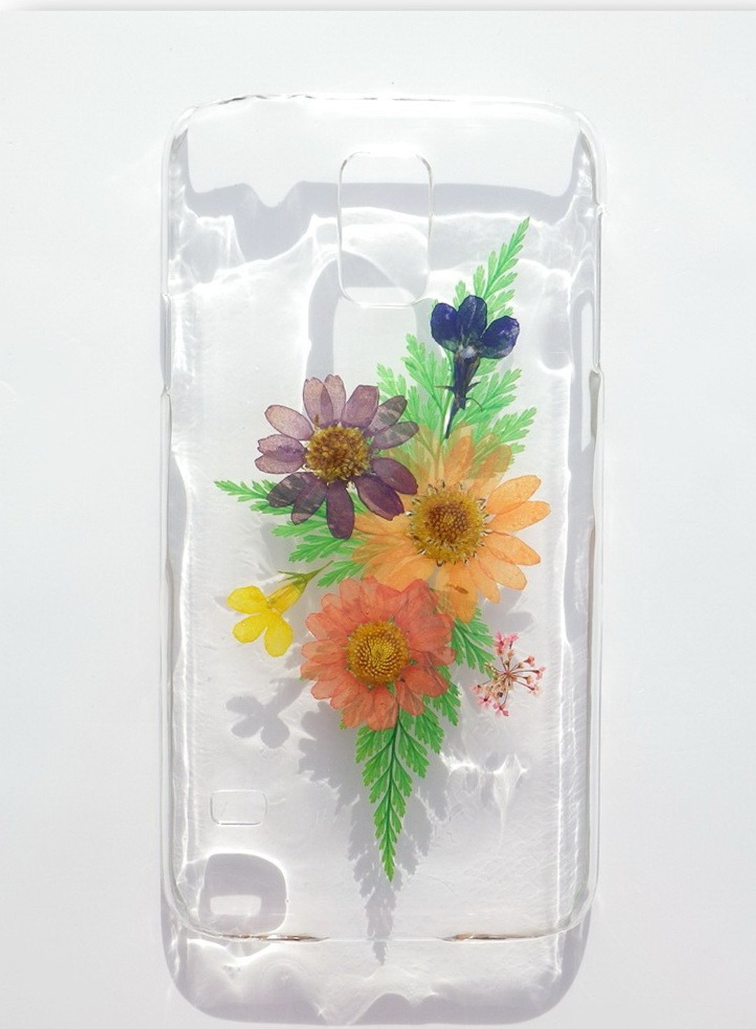 Anny's workshop手作押花手机保护壳，适用于Samsung Galaxy S5 case，Pressed flower - 手机壳/手机套 - 塑料 