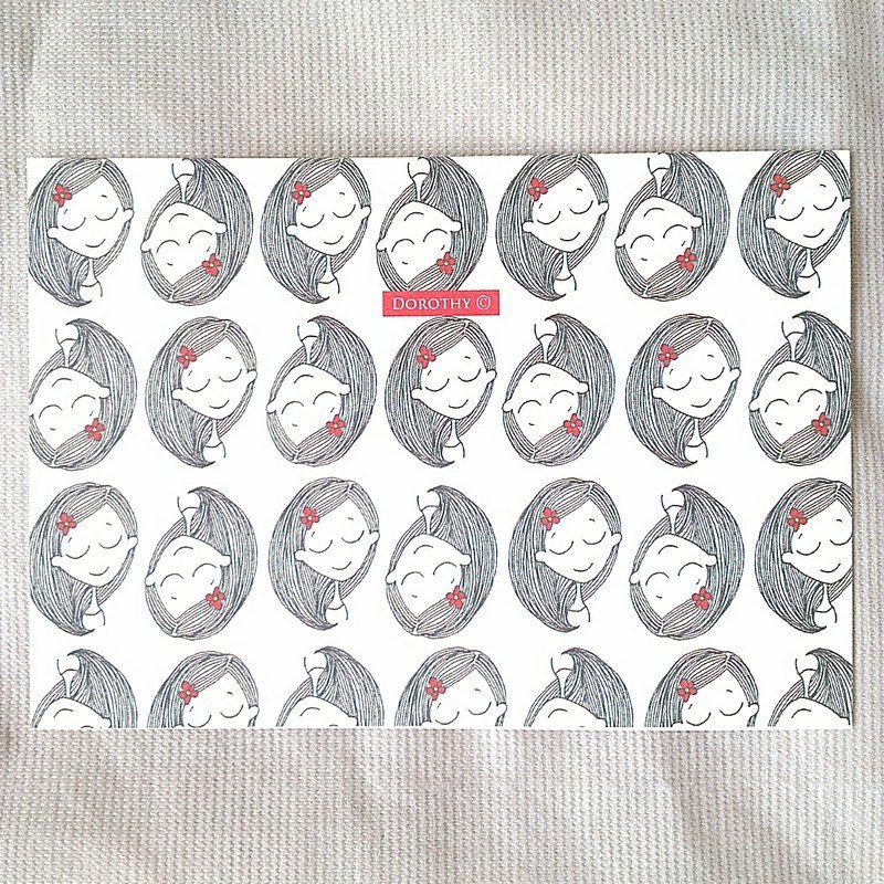 千头万绪明信片-B004 - 卡片/明信片 - 纸 多色