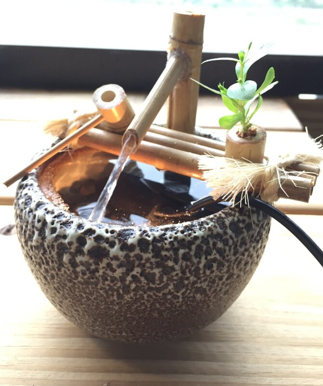 ［纯自然］ 日式 竹流水 禅 送礼 疗愈 小物 zen - 摆饰 - 植物．花 绿色