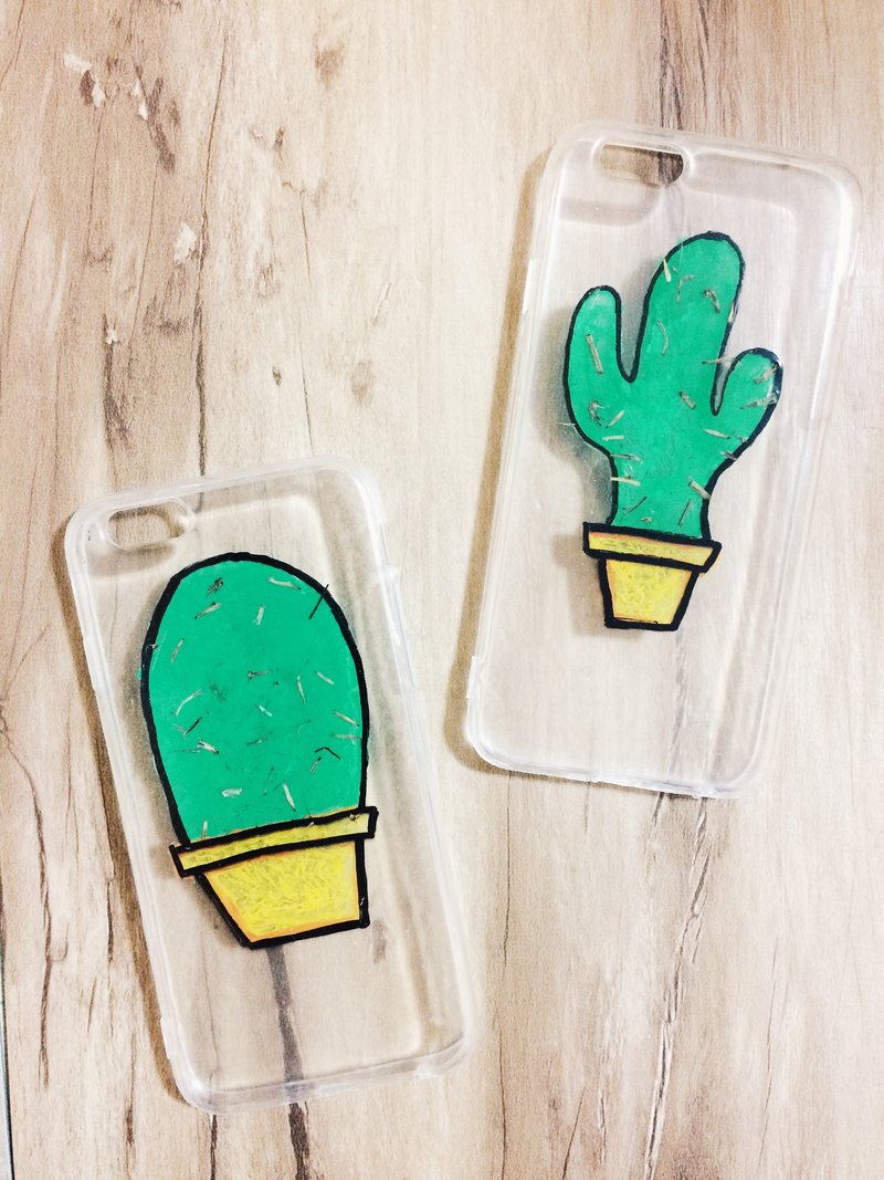 [手绘系列- 多肉植物]手机壳 iphone 5/5s/SE/6/6s/6 plus/6s plus/7/7plus/Samsung S4/S5/S6/S6Edge/S7/S7Edge/Note3/Note4/Note5 - 手机壳/手机套 - 硅胶 