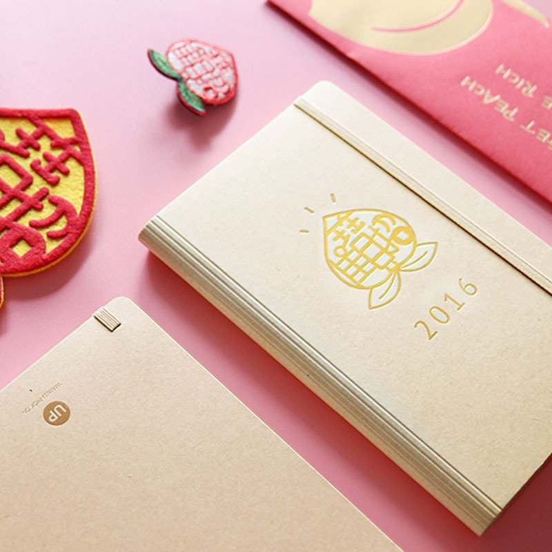U-PICK原品生活 文具笔记本创意记事本新年招财进宝 - 笔记本/手帐 - 纸 