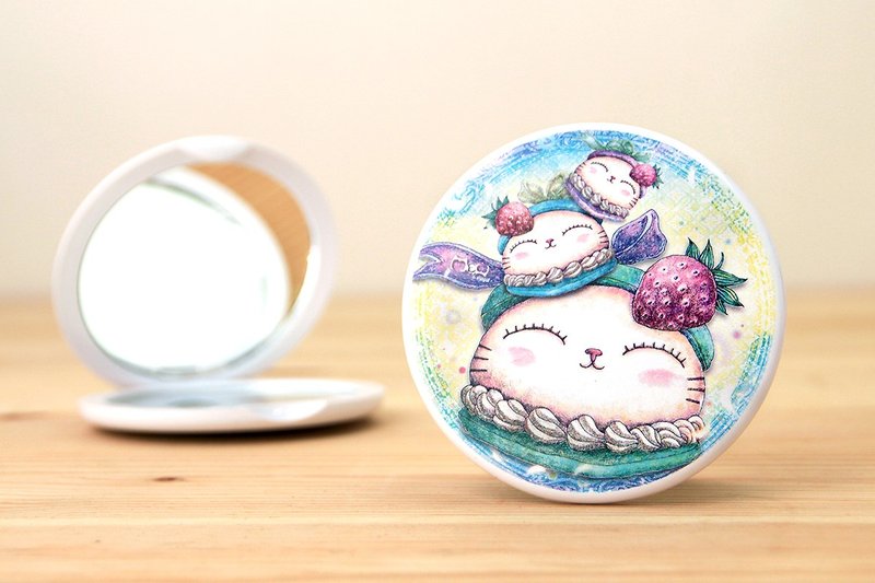 好喵 圆形双面镜-猫大福 - 其他 - 塑料 