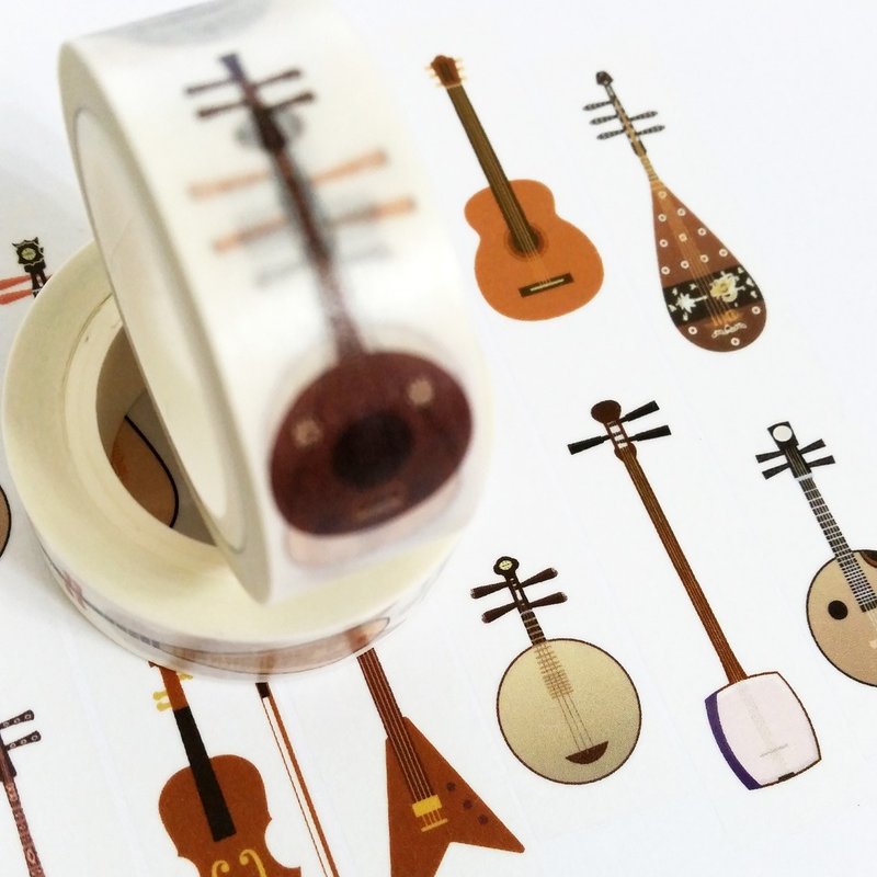 纸胶带 琴瑟和鸣 - 纸胶带 - 纸 