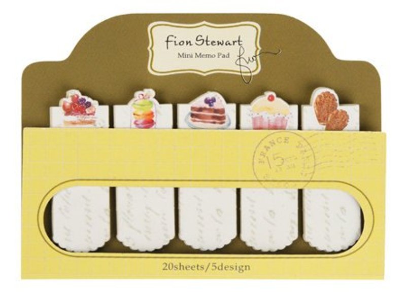 Fion stewart 便利贴/午茶点心 - 贴纸 - 纸 粉红色